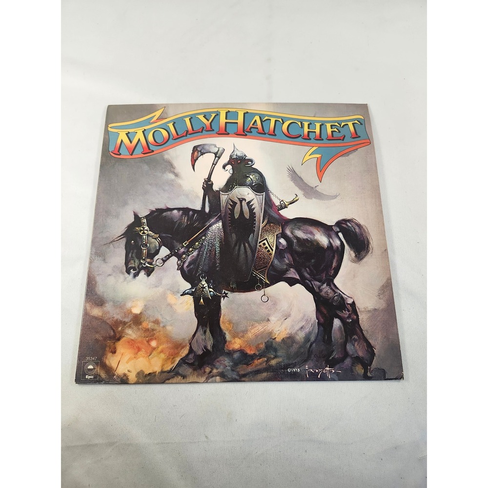 Molly Hatchet Self Titled Vinyl LP 1978 Epic JE 35347 Southern Rock Frazetta Art